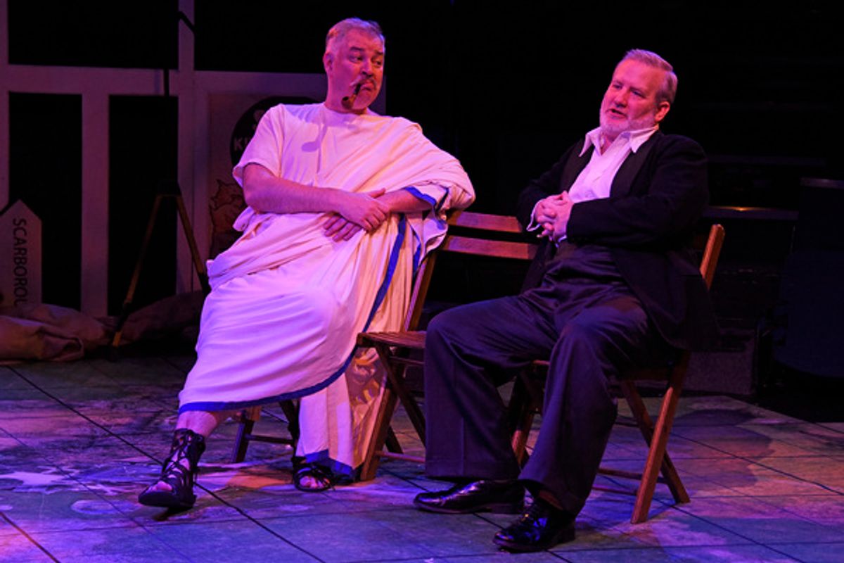 Matt Rixon and Simeon Truby at 