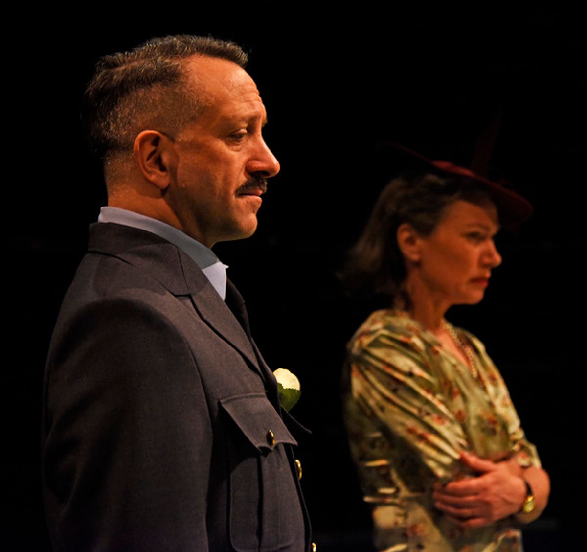 Robin Simpson and Isobel Middleton at 