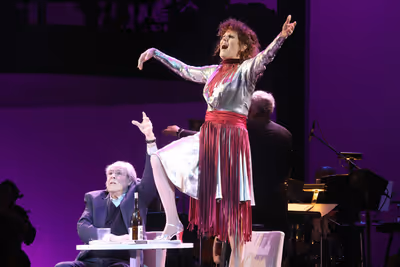 Robert Klein and Lucie Arnaz  Photo