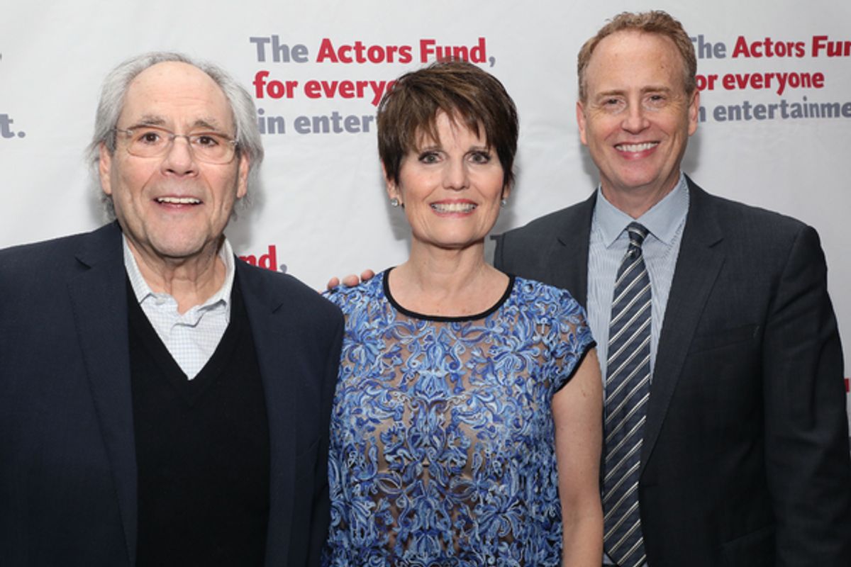 Robert Klein, Lucie Arnaz and Robert Greenblatt  at 