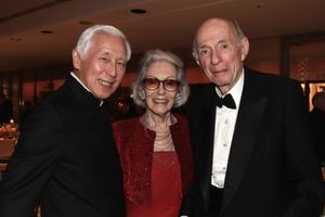 Gala Co-Chair Oscar Tang with Barbara and Donald Tober Photo