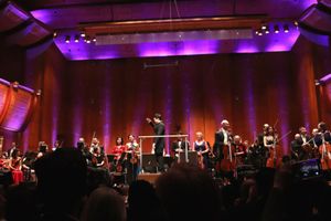 Singaporean conductor Kahchun Wong and the New York Philharmonic musicians @ BroadwayWorld Singaporean conductor Kahchun Wong and the New York Philharmonic musicians Photo