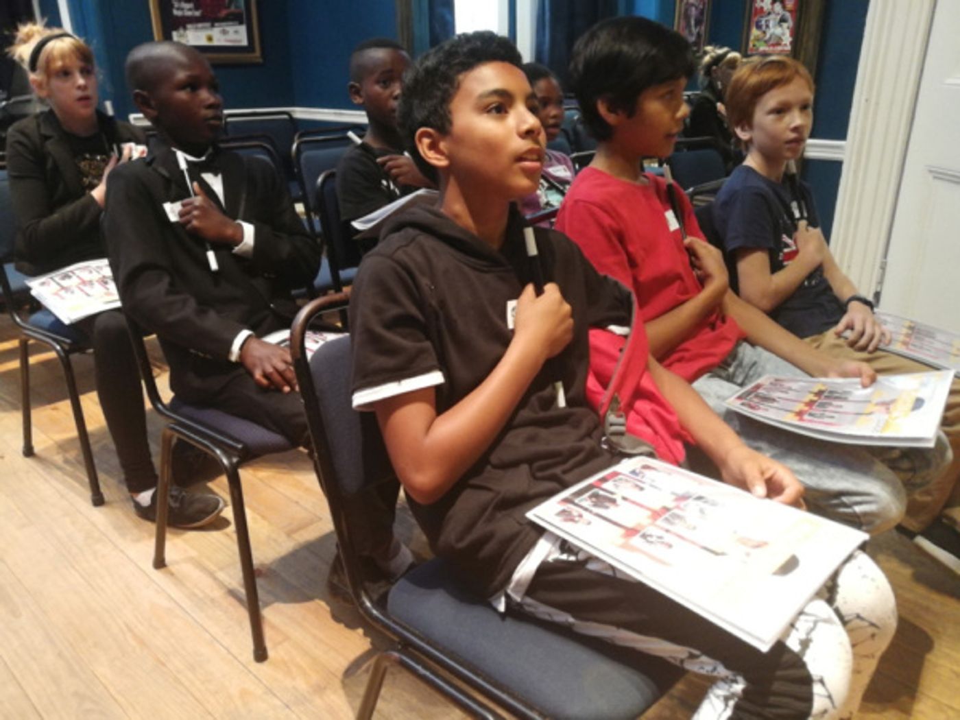 Photo Flash: Cape Town's Young Wizards In Training Celebrate Their First Day Of 'Magic Classes' At World-Famous College Of Magic  Image