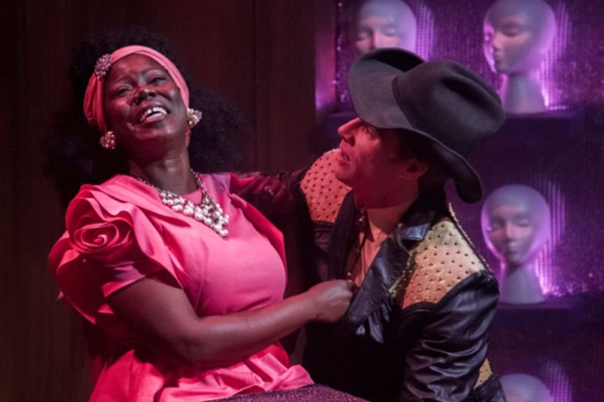 Julanne Chidi Hill and Matthew Wilkas at 