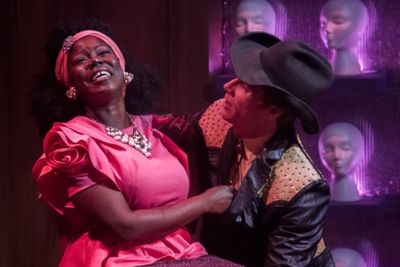Julanne Chidi Hill and Matthew Wilkas Photo