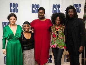 Elise Kibler, Vinie Burrows, Shariffa Ali, Patrice Johnson Chevannes, James Udom @ BroadwayWorld Elise Kibler, Vinie Burrows, Shariffa Ali, Patrice Johnson Chevannes, James Udom Photo