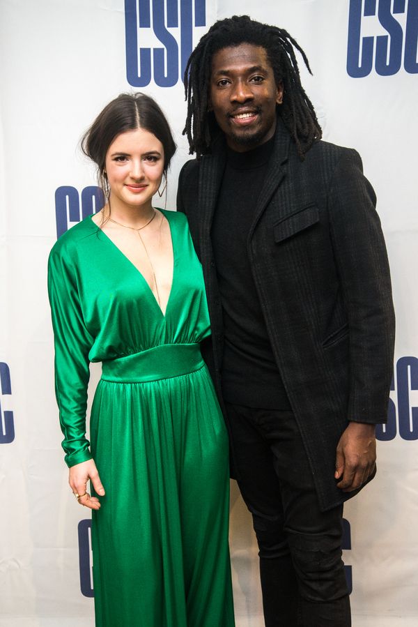 Elise Kibler, James Udom Photo