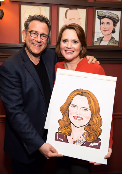 Michael Greif and Jennifer Laura Thompson Photo