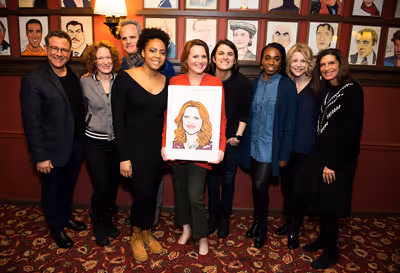 Jennifer Laura Thompson and Dear Evan Hansen cast Photo