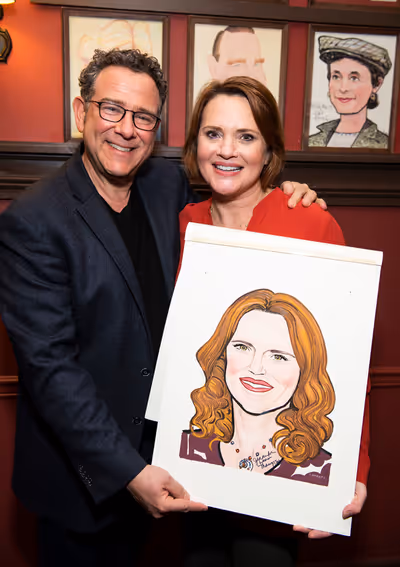 Michael Greif and Jennifer Laura Thompson Photo