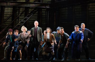 Sting and the cast of THE LAST SHIP Photo