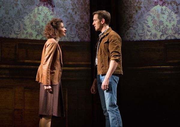 Frances McNamee and Oliver Savile in THE LAST SHIP Photo