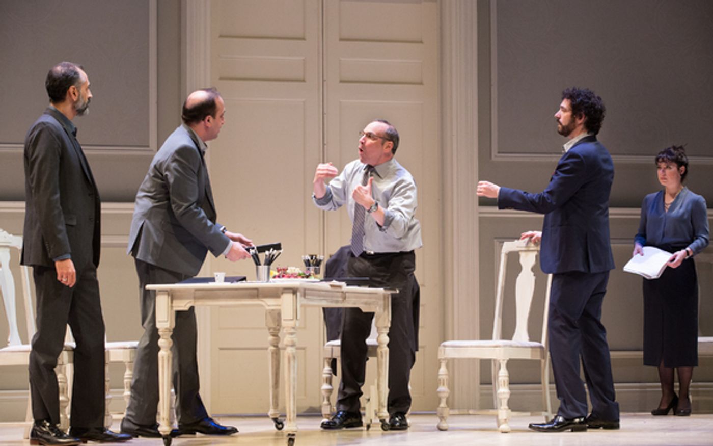 Photo Flash: First Look at OSLO at the CAA Theatre  Image