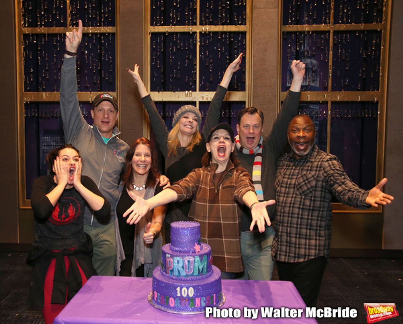 Photo Coverage: THE PROM Cast Celebrates 100 Zazzy Performances on Broadway! Photo Coverage: THE PROM Cast Celebrates 100 Zazzy Performances on Broadway! Image