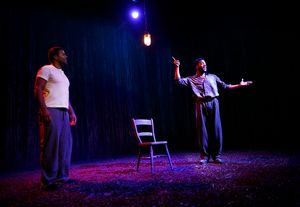 Ray Fearon & Fehinti Balogun Photo