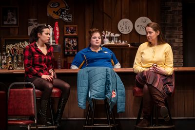 Hayley Burgess (Clarice), Mary Taylor (Brielle) and Anne Thompson (Sharlene) Photo