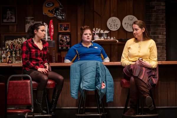 Hayley Burgess (Clarice), Mary Taylor (Brielle) and Anne Thompson (Sharlene) Photo