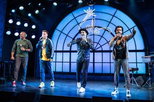 Christopher Jackson, Chris Sullivan, AnthonyVeneziale, and Utkarsh Ambudkar @ BroadwayWorld Christopher Jackson, Chris Sullivan, AnthonyVeneziale, and Utkarsh Ambudkar Photo