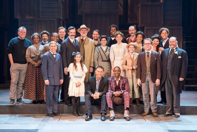 Brian Stokes Mitchell and the company of RAGTIME Photo