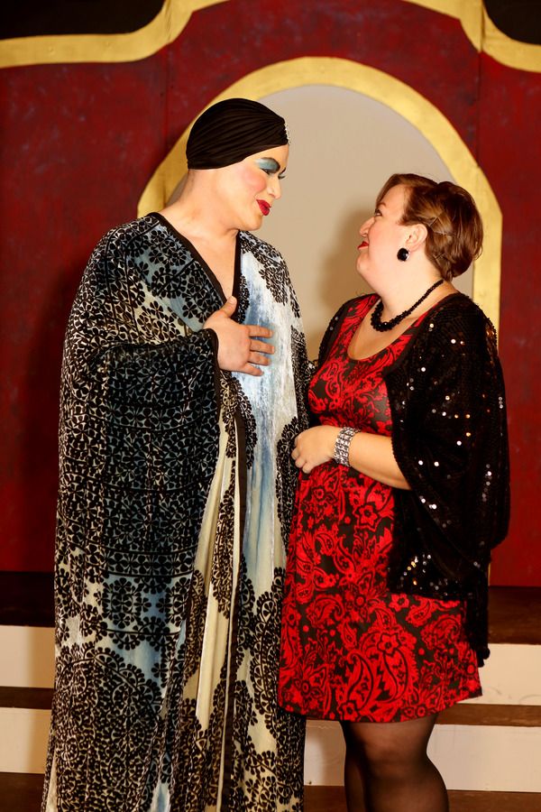 Zachary Allen Farmer (Albin/Zaza) and Lindsey Jones (Jacqueline) Photo