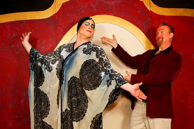 Zachary Allen Farmer (Albin/Zaza) and Robert Doyle (Georges) Photo