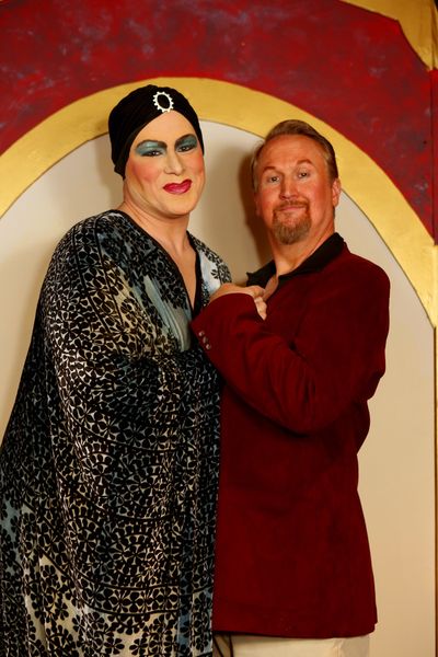 Zachary Allen Farmer (Albin/Zaza) and Robert Doyle (Georges) Photo