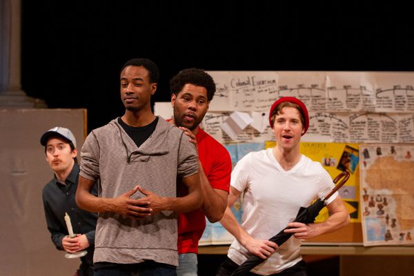 Will Allan, Terry Bell, Jeffrey Owen Freelon Jr., and Michael Holding Photo