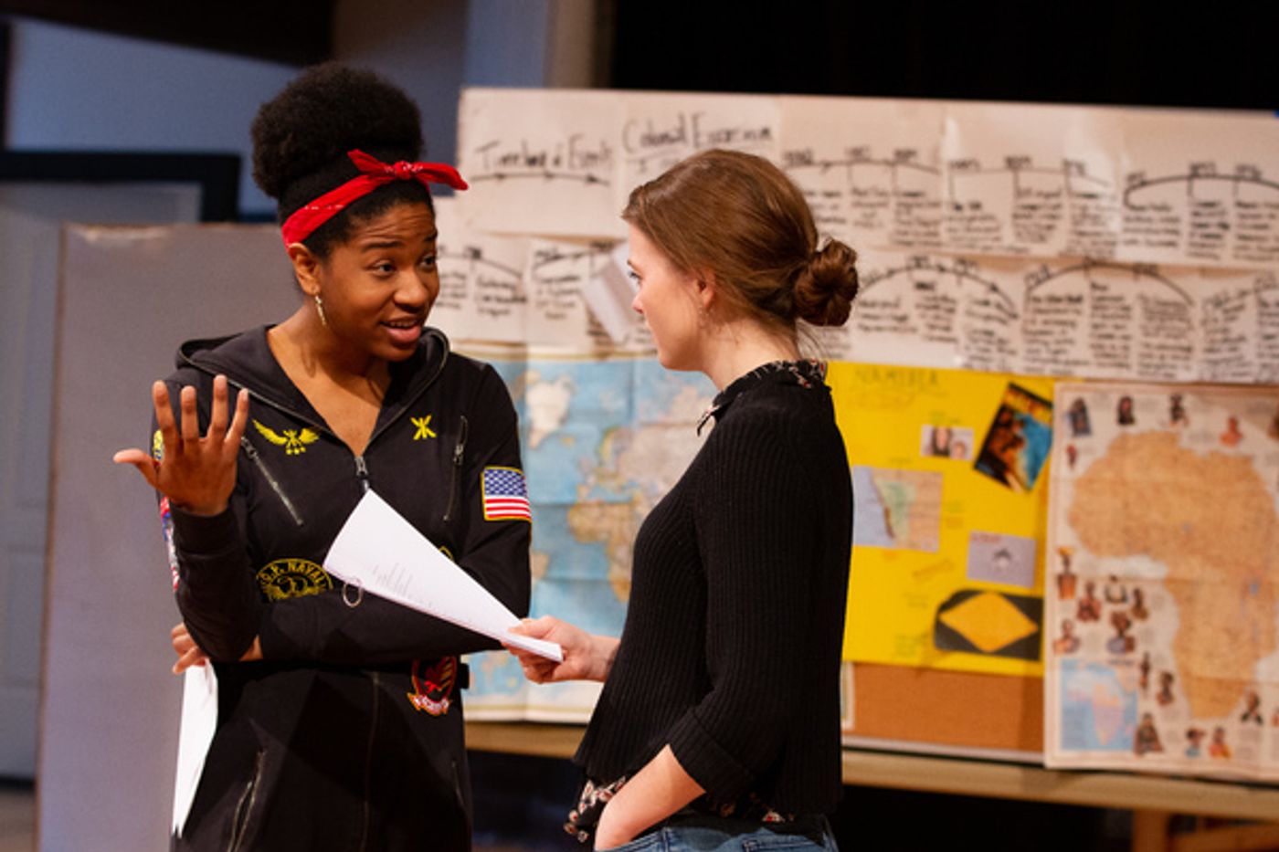 Photo Flash: In Rehearsal with SYA's WE ARE PROUD TO PRESENT A PRESENTATION...  Image