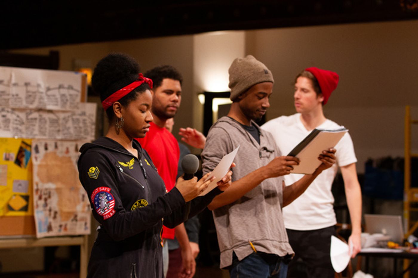 Photo Flash: In Rehearsal with SYA's WE ARE PROUD TO PRESENT A PRESENTATION...  Image