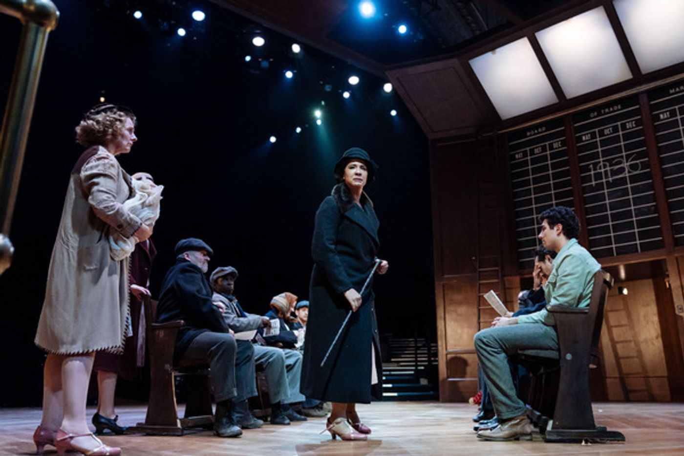 Photo Flash: First Look at THE AMERICAN CLOCK at The Old Vic  Image