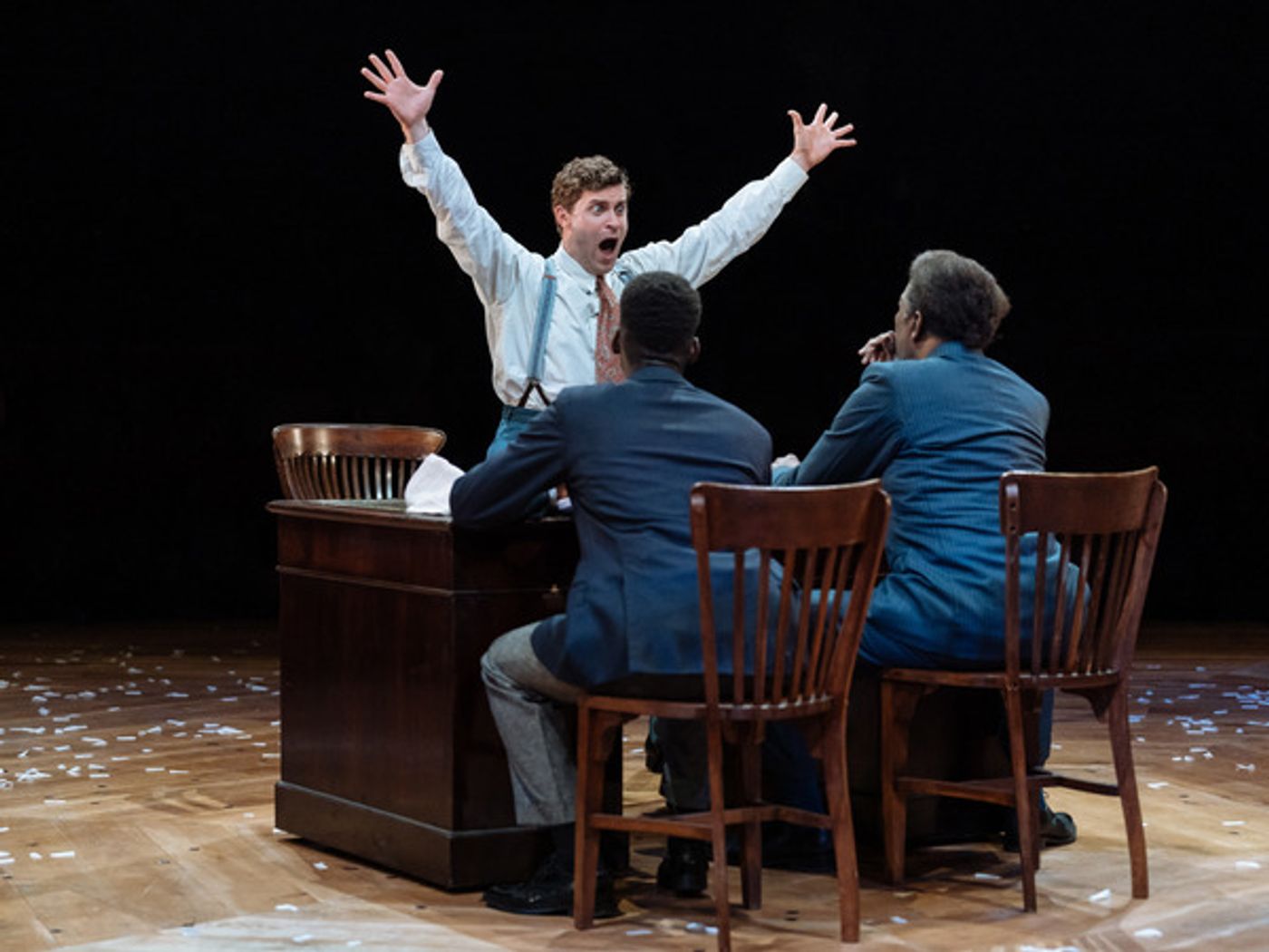 Photo Flash: First Look at THE AMERICAN CLOCK at The Old Vic  Image