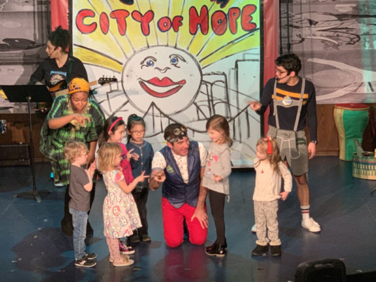 Captain Jam (Brian Barrentine) welcomes New Recruits to the city of New Orleans - the first stop on Special Mission: FunikiJam City of Hope - where African rhythm blended with Caribbean rhythm, French at 