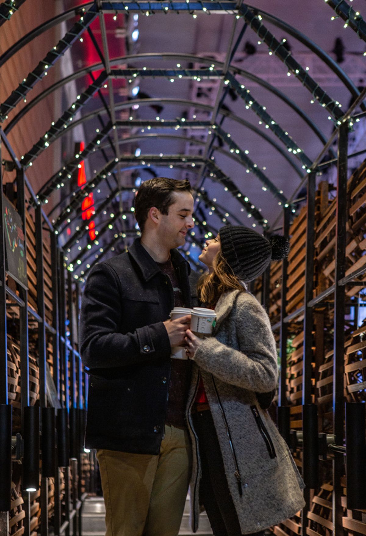 Ryan Vona and Caitlin Houlahan at 