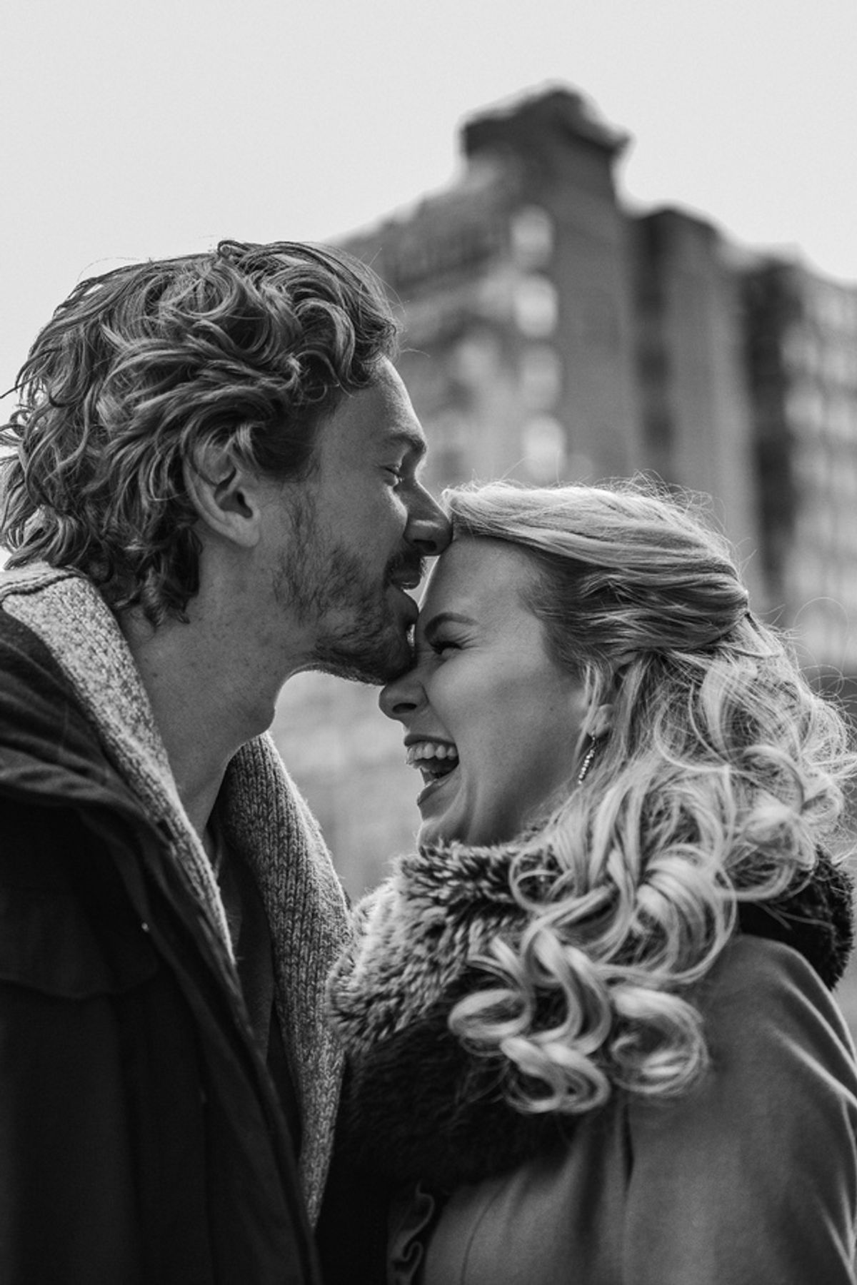 Ginna Claire Mason and Eric Moffett at 