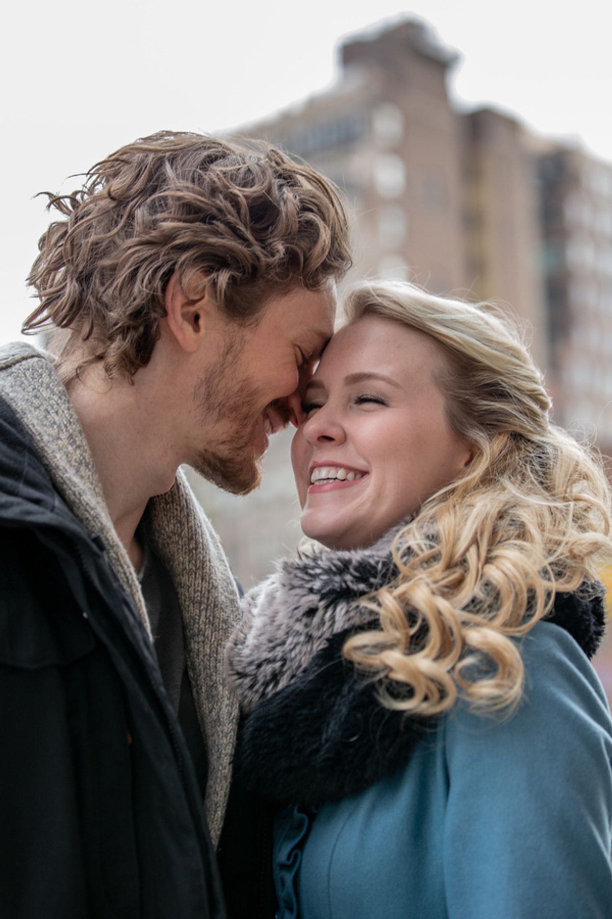 Ginna Claire Mason and Eric Moffett at 