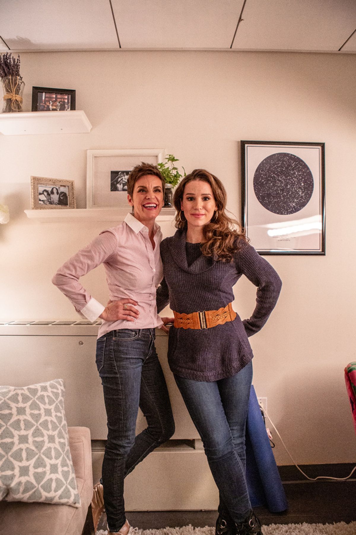 Jenn Colella and Chilina Kennedy at 