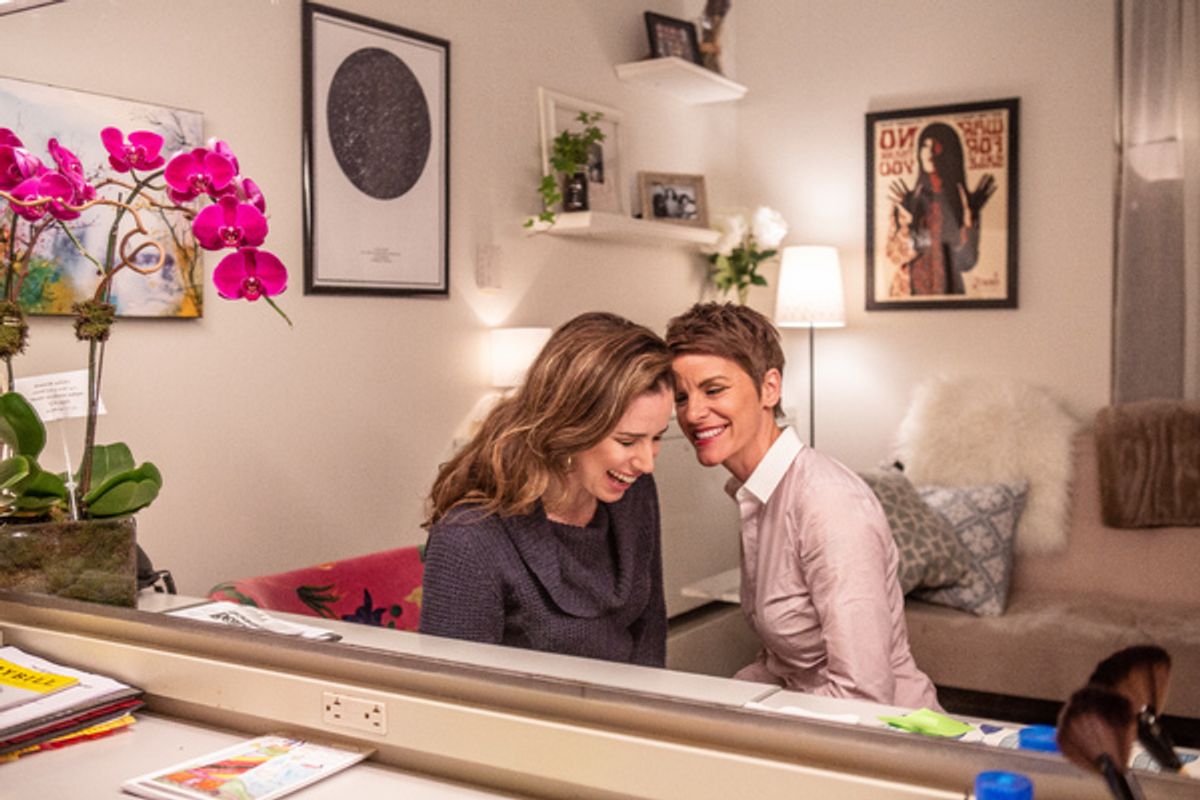 Jenn Colella and Chilina Kennedy at 