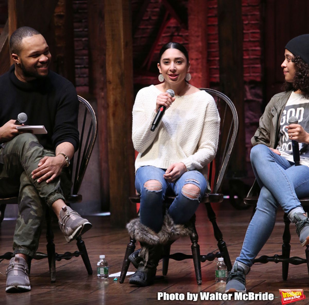 Sean Green Jr., Lauren Boyd and Sasha Hollinger  at 