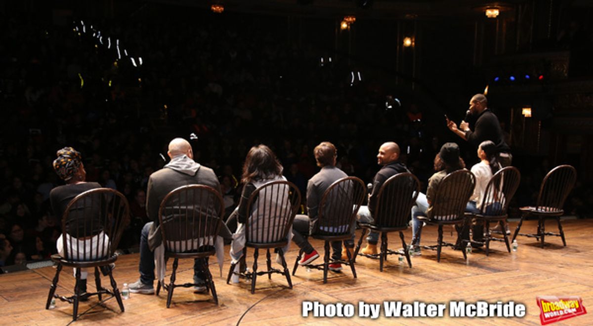 Gregory Treco, Raven Thomas, Lauren Boyd, Denee Benton, Sean Green Jr., Terrance Spencer, Thayne Jasperson and Sasha Hollinger  at 