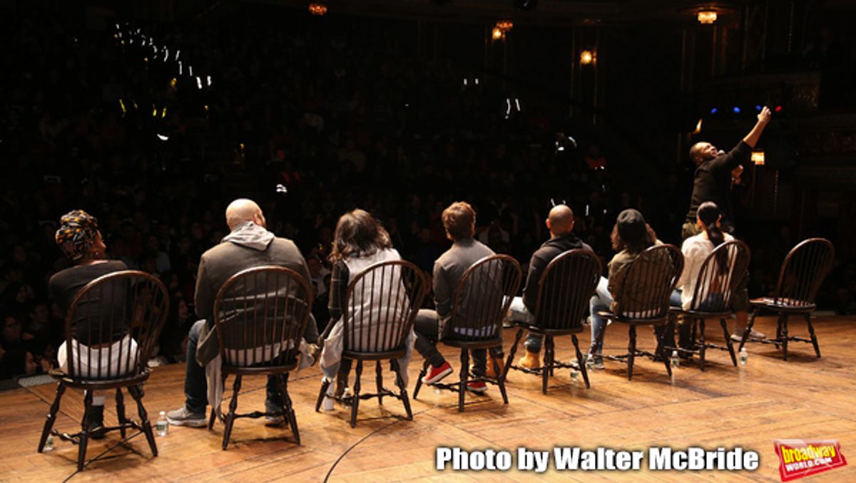 Gregory Treco, Raven Thomas, Lauren Boyd, Denee Benton, Sean Green Jr., Terrance Spencer, Thayne Jasperson and Sasha Hollinger at 