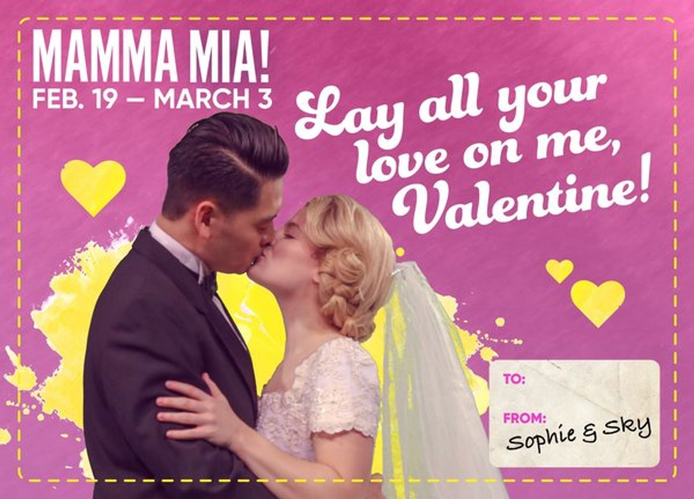 Photos: Celebrate Valentine's Day With These Cards From TUTS' MAMMA MIA!  Image