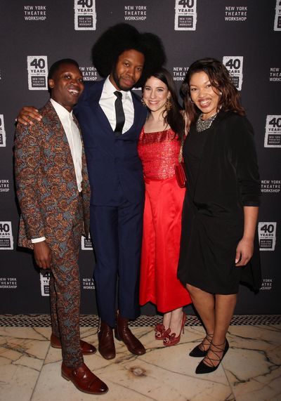 Ato Blankson-Wood, Jeremy O. Harris, Irene Sofia Lucio, and Chalia La Tour Photo