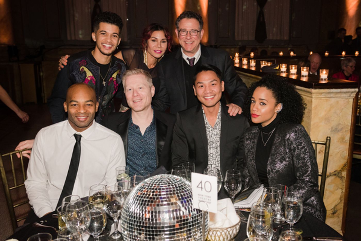 Photo Flash: Cast Members Of RENT, NEXT TO NORMAL, HADESTOWN And More Celebrate 40 Years Of New York Theatre Workshop  Image