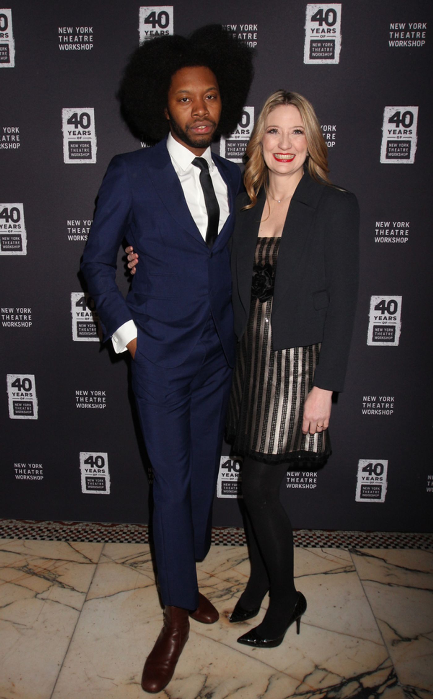 Photo Flash: Cast Members Of RENT, NEXT TO NORMAL, HADESTOWN And More Celebrate 40 Years Of New York Theatre Workshop  Image