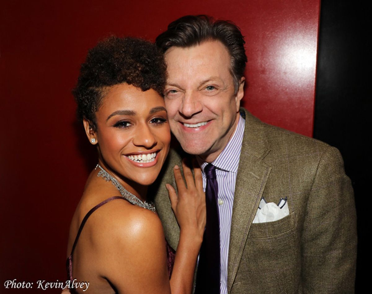 Ariana DeBose, Jim Caruso at 