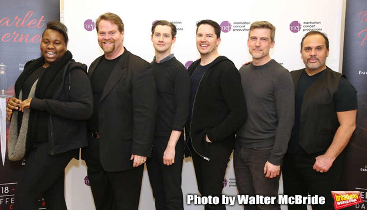 Alex Newell, John Treacy Egan, Chris Dwan, Kevin Duda, Kevin Kern and Eliseo Roman at 