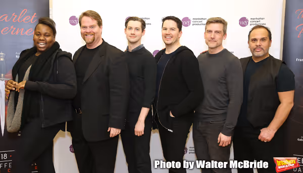 Alex Newell, John Treacy Egan, Chris Dwan, Kevin Duda, Kevin Kern and Eliseo Roman Photo