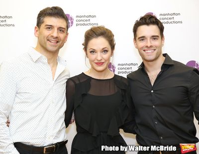 Laura Osnes, Tony Yazbeck and Corey Cott  Photo