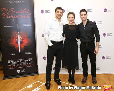 Laura Osnes, Tony Yazbeck and Corey Cott  Photo