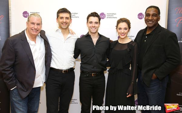 Gabriel Barre, Tony Yazbeck, Corey Cott, Laura Osnes and Norm Lewis Photo
